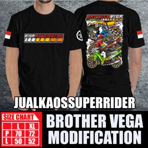 BAJU KAOS DISTRO YAMAHA BROTHER VEGA MODIFICATION