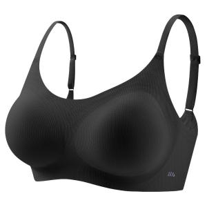 Beneunder | Seamless Breathable Wire-Free Lightweight Back Beautiful Ice Silk Gathering Womens Bra