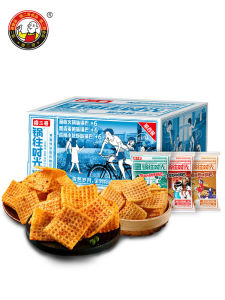 Old Fashioned Crispy Rice Snack 415g Boxed Office Leisure Food Satisfying Craving Crispy Rice Snack from Shandong Province