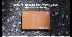 Sonoff | SONOFF SWV Zigbee 3.0 Smart Water Valve Controller Smart Home Automate Irrigation Assistant Timer Control Via Alexa Google Home