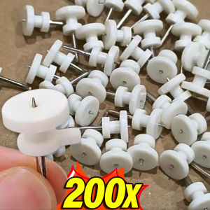 YESPERY 200Pcs Mini Invisible Hook Wall Hanging Picture Frame Holder Photo Hooks Nail Fasteners