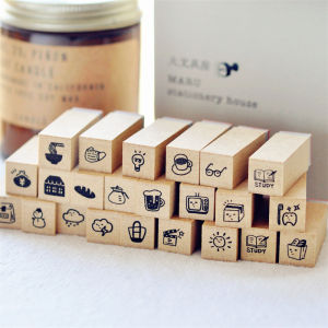 Pill Stationery Room Mini Notebook Stamp Daily Schedule Life Learning Record Plan First Shot Cute Childrens Stamp