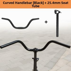 Adjustable Curved Bike Handlebar Aluminum