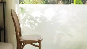 Phim Dán Kính Mờ PVC Tĩnh Điện Cho Phòng Tắm Nhà Ở Văn Phòng Trang Trí Chống Tia UV Cách Nhiệt