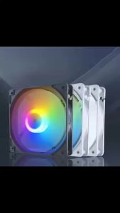12025 Quạt Máy Tính Có Lưu Lượng Khí Cao Đầy Màu Sắc 120mm Vòng Bi Động Lực Học ARGB Phiên Bản PWN 4-pin 1500RPM Cho Bộ Tản Nhiệt