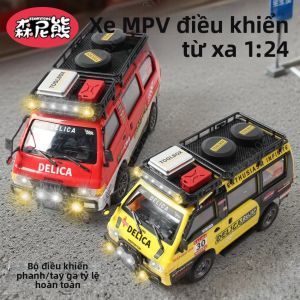 Xe Điều Khiển Từ Xa SENNIXIONG Tỷ Lệ 1/24 Xe Đa Địa Hình Hợp Kim MPV RTR 2WD/4WD Đồ Chơi Xe Leo Núi Cắm Trại Có Đèn LED Dành Cho Độ Tuổi 14+