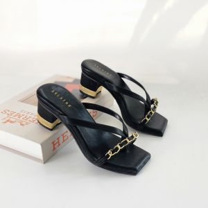 Franca Evelyne Sandal Heels Rantai