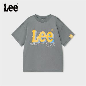 Lee | Áo Thun Tay Ngắn Cotton Sạch Mùa Hè