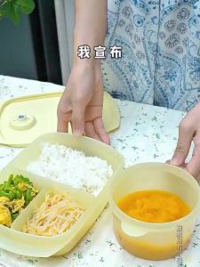 Tupperware | Hộp Cơm Giữ Nhiệt Di Động Chống Tràn Dung Lượng Lớn Thiết Kế Nắp Mẹ Con