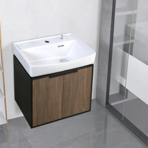 Wall-mounted Small Space Bathroom Vanity 60cm