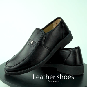 2025 Mens Leather Shoes black shoes Business Formal Wear Shoes Casual Soft Leather Shoes school shoes For Men size 39-44