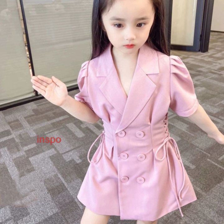 Coat dress for kids ootd Lazada PH