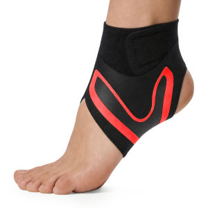 1PCS Adjustable Ankle Brace Support Stabilizer – Compression Neoprene Sleeve for Injury Protection Perfect for Football Sports