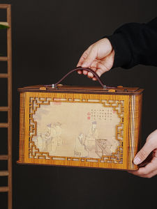 High-End Large Size Loose Tea Storage Box Puer Tea White Tea Ancient Tree Tea Box Gift Box Tea Leaf Packaging Container