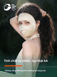 Golovejoy | UV Protection 6A Grade Silk Face Mask