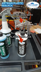 ANTIRAIN PLASTIC REBLACK 1 GALLON