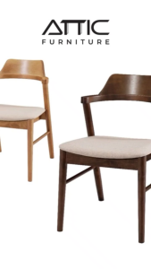 Dining Chair / Jessen Dining Arm Chair / Kerusi Makan / ATTIC FURNITURE JESSEN DINING ARM CHAIR