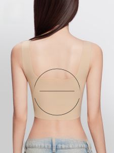 MiiOW | Invisible Bralette Foundation Liquid Seamless Youthful Development Female Vest Style Breathable Comfortable Nylon Material