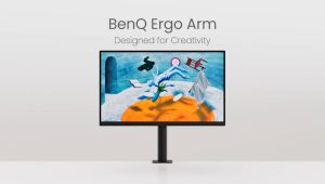 BenQ PD3205UA 32" Ergo Arm 4K UHD sRGB HDR10 USB-C Desainer Monitor