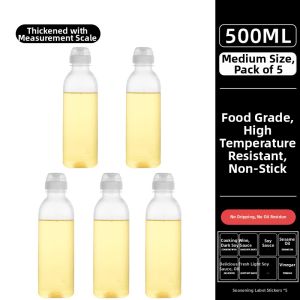 MRUN | Squeezable Food Grade PP Dispensing Bottle