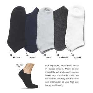 Kaos Kaki Pendek Kaus  Kaki Pria Wanita Tebal