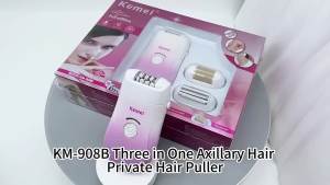 Kemei KM-908B Ladies Hair Epilator Multi Shaver Leg Hair Armpit Hair Removal Hair Removal Device