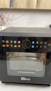 Nồi Chiên Hấp Đa Năng OLIVO SF1600 - Phiên bản Đặc Biệt cao cấp nhất Màn hình OLED hiện đại 70 chế độ cài sẵn