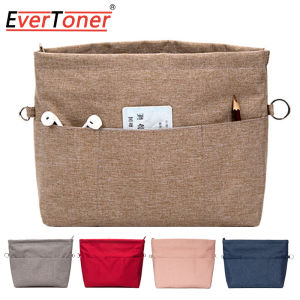 EverToner กระเป๋าเครื่องสำอางกระเป๋าผ้าอ็อกซ์ฟอร์ดสำหรับผู้หญิงกระเป๋าใส่เวลาเดินทาง