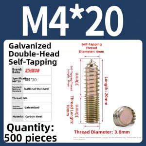 BAIRUITE | 304 Stainless Steel Hex Key Self-Tapping Screws