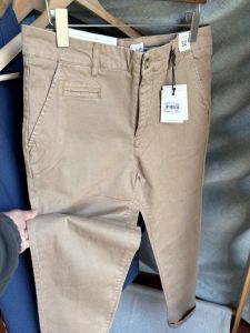 Classic Clean Cut Slim Fit Cotton Stretch Casual Pants Australian Washed Solid Color Mens Spring Autumn Comfortable Leisure Trousers