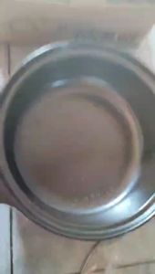 Nồi sứ / nồi đất kho cá nấu lẩu mì cay Hàn Quốc Donghwa cao cấp chính hãng nắp kiếng size 1.85 lít