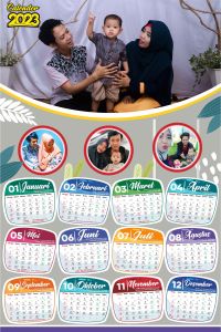 Kalender 2023 foto sendiri