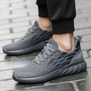 Warrior รองเท้าผู้ชายรองเท้ากีฬาระบายอากาศได้ดีสำหรับฤดูร้อนรองเท้าทำงานใส่วิ่งผ้าตาข่ายสำหรับผู้ชายรองเท้าผ้าตาข่ายลำลองทนต่อการสึกหรอสำหรับท่องเที่ยว