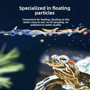 MONLEYTA | Universal Turtle Food For Small And Large Turtles Grass Turtles Brazilian Turtles Nutritional Frozen Meat Fish Shrimp Dry
