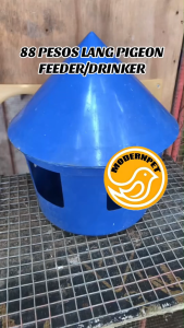 Pigeon Feeder Tagapakain ng kalapati Five Holes Breeding Farm Rainproof Birds Container Drinker For Pigeons Food Dispenser