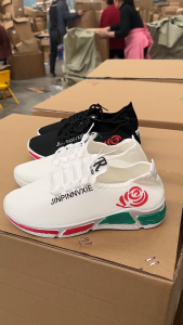 Giày thể thao nữ buộc dây thời trang mới Giày thường ngày