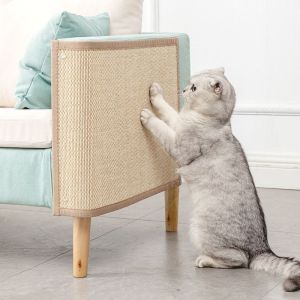 Tre Tự Nhiên Mèo Scratcher Thảm 1 Lớp Sofa Bảo Vệ Nội Thất Xước Ban Mài Móng Tay Thú Cưng Cây Đồ Chơi