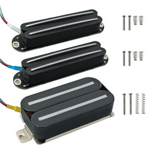 PHRILAM 3PCS Humbucking PickupsCeramic Guitar Humbucking Pickup Set Electric guitar pickup parts black/white color available.