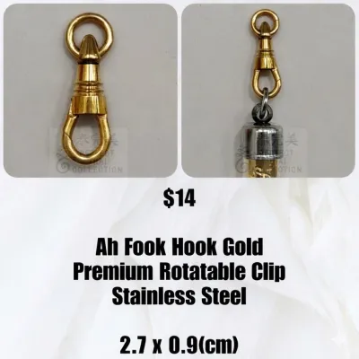 [Thai Amulet Ah Fook Clip On Rotatable Hook] *MANY DESIGNS* 泰国佛牌项链旋转鹰扣