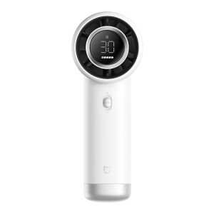 MiJia | Mijia Handheld Fan Neck Fan 100 Speed Settings Powerful Fan 40 Hour Battery Life LED Digital Display Type-C Charge Summer New