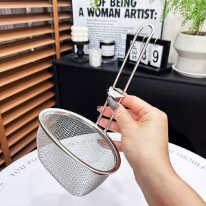 Stainless Steel 304 Fried Food Filtering Spoon Hot Pot Soup Strainer Noodle Serving Spoon Vegetable Cooking Sieve