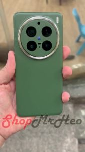 Dán Skin Mặt Sau Lưng Full Viền Vivo X200 Pro - X200 Pro Mini - Vivo X200 (Vân Nhám Carbon Da Nhôm Xước)