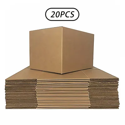 High Quality Brown Corrugated Cardboard Mailer Box With Lids Mailing Shipping Boxes 9.1x5.1x6.3in Single Wall 32Lb/sq inch