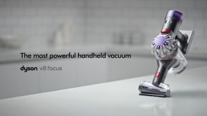 Dyson V8 Focus Clean Handheld Vacuum for Dust Mite Mattress Sofa Car | Removes Pet Fur Hair Allergens