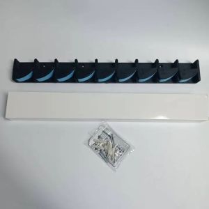 Wall Mounted Fishing Rod Rack Wall-Mounted Fishing Rod Storage Rack Multi-Card Slot Non-Slip Fishing Rod Display Stand