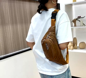 กระเป๋าคาดอก ทำจาก pu มีให้เลือก 3 สี แฟชั่น พร้อมส่งจากไทย