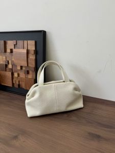 Atelier De LUMEN Korean Style Handbag Womens Top Layer Cowhide Simple High-End Commuter Bag Soft Shell Small Size