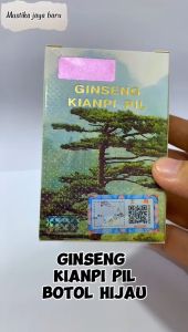 BOTOL HIJAU - New Wisdom Kian Pi Pil Penggemuk Herbal Original Botol Ijo KPN