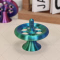 New 3D Printed Gyro Toy Long Lasting Rotation Hand Spinning Top Fingertips Small Cyclone Gyroscope Fidget Toys. 