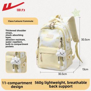 Warrior | Aesthetic Large Capacity Girls School Backpack
